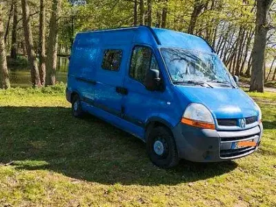 Gebraucht Renault Master 100 PS (73 kW) 2006 Blau Van / Kleinbus