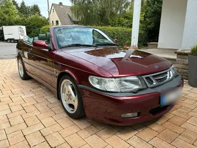 Gebraucht Saab 9-3 Cabriolet Aero 205 PS (150 kW) 2002 Rot Cabrio