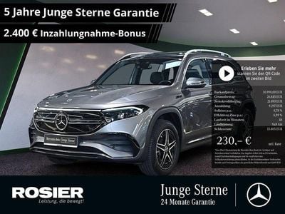 Gebraucht Mercedes EQB300 AMG 167 kW (228 PS) 2021 Grau / mountaingrau (metallic) SUV