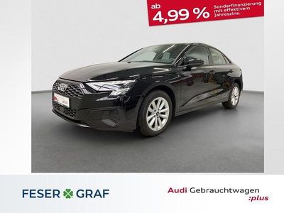 Mythosschwarz metallic Gebraucht 2022 Audi A3 Sport Limousine | 23.470 € (Fairer Preis)