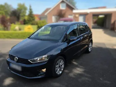 Gebraucht VW Golf Sportsvan 86 PS (63 kW) 2014 Blau Van / Kleinbus