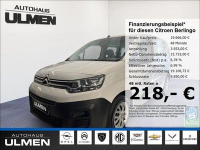 Weiss Gebraucht 2023 Citroën e-Berlingo Live Van / Kleinbus | 19.666 € (Fairer Preis)