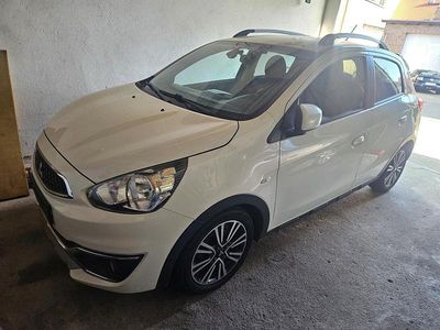 Gebraucht Mitsubishi Space Star 80 PS (58 kW) 2018 Weiß Kleinwagen