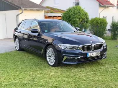 Gebraucht BMW 540 Luxury Line 320 PS (235 kW) 2019 Blau Kombi