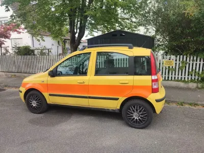 Używany Fiat Panda 54 KM (39 kW) 2008 Żółty Hatchback