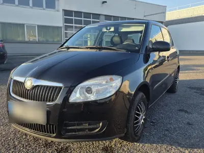 Gebraucht Skoda Fabia 86 PS (63 kW) 2008 Schwarz Kleinwagen