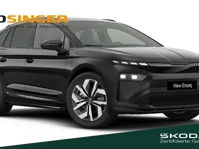 Gebraucht Skoda Enyaq iV SportLine 210 kW (286 PS) 2025 Schwarzmagic perleffekt SUV