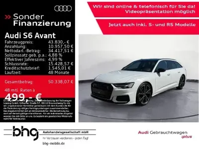 Gebraucht Audi S6 Sport 344 PS (253 kW) 2023 Gletscherweiß metallic Kombi