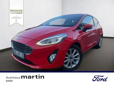 Gebraucht Ford Fiesta Titanium 86 PS (63 kW) 2018 Rot Kleinwagen