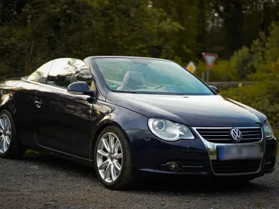 Gebraucht VW Eos Individual 200 PS (147 kW) 2008 Blau Cabrio