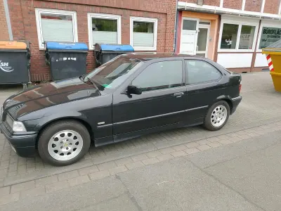 Brugt BMW 316 Compact 102 HK (75 kW) 1999 Sort Hatchback