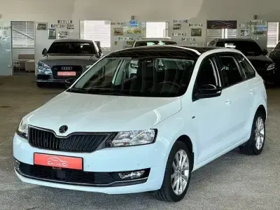Gebraucht Skoda Rapid Clever 110 PS (80 kW) 2019 Weiß Kleinwagen