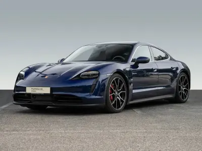 Gebraucht Porsche Taycan 4S 419 kW (571 PS) 2023 Blau Limousine