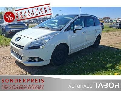 Gebraucht Peugeot 5008 Allure 150 PS (110 kW) 2013 Lack weiss banquise/deckende l Van / Kleinbus