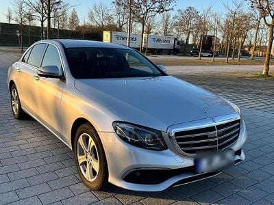 Usata Mercedes E350 Exclusive 258 CV (189 kW) 2016 Argento Berlina