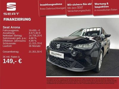 Gebraucht Seat Arona Style 110 PS (80 kW) 2024 Mitternachtsschwarz (metallic) SUV