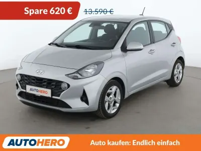Gebraucht Hyundai i10 Trend 67 PS (49 kW) 2021 Weiß Kleinwagen