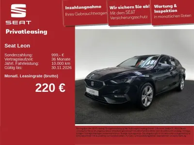 Gebraucht Seat Leon FR 150 PS (110 kW) 2025 Mitternachtsschwarz (metallic) Kombi