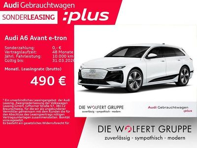 Gebraucht Audi A6 e-tron Ambiente 210 kW (286 PS) 2025 Gletscherweiß metallic Kombi