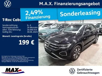 Używany VW T-Roc Cabriolet Goal 116 KM (85 kW) 2025 Czarny Kabriolet