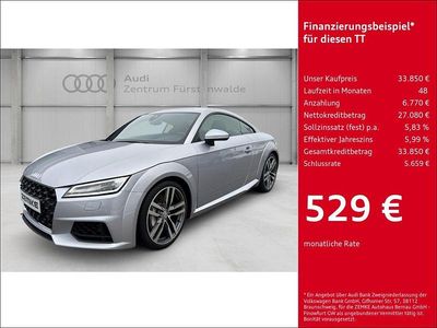 Gebraucht Audi TT Ambiente 245 PS (180 kW) 2020 Silber Coupé