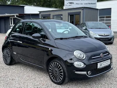 Gebraucht Fiat 500 Lounge 69 PS (50 kW) 2018 Schwarz Kleinwagen