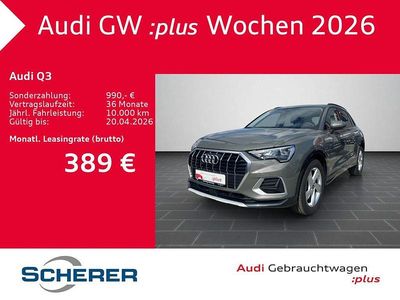 Gebraucht Audi Q3 Ambiente 150 PS (110 kW) 2025 Chronosgrau metallic (metallic) SUV