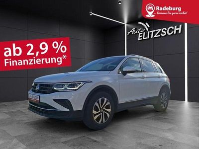 Pure white Gebraucht 2022 VW Tiguan Active SUV | 27.950 € (Fairer Preis)