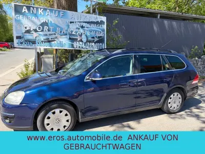 Brugt VW Golf VI Comfortline 102 HK (75 kW) 2009 Blå Hatchback
