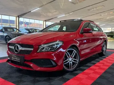 Second-hand Mercedes CLA250 AMG line 211 CP (155 kW) 2016 Roșu Berlinǎ