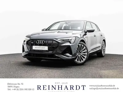 Usata Audi e-tron S-Line 300 kW (408 CV) 2022 Grigio SUV