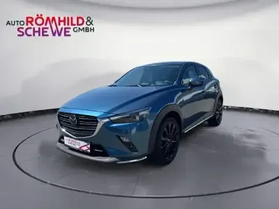 Gebraucht Mazda CX-3 Sports-Line 116 PS (85 kW) 2019 Blau SUV