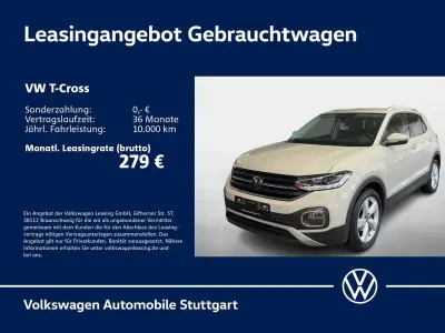 Gebraucht VW T-Cross Style 110 PS (80 kW) 2023 Grau SUV