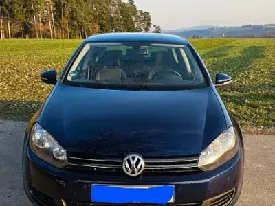 Brugt VW Golf VI Comfortline 80 HK (58 kW) 2010 Blå Hatchback