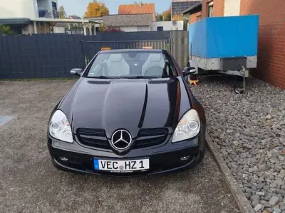 Gebraucht Mercedes SLK200 163 PS (119 kW) 2005 Beige Cabrio