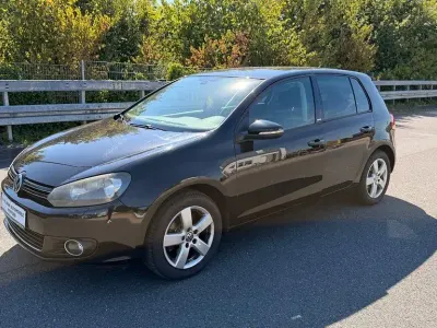 Gebraucht VW Golf VI Style 105 PS (77 kW) 2011 Schwarz Limousine