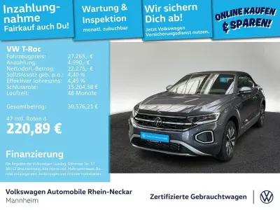 Usata VW T-Roc Cabriolet Move 150 CV (110 kW) 2023 Grigio Cabrio