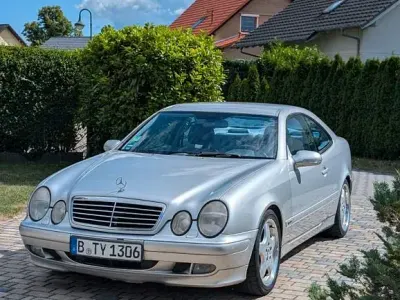 Gebraucht Mercedes CLK200 Avantgarde 163 PS (119 kW) 2002 Silber Coupé