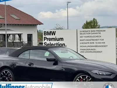 Neu BMW 420 M Sport 190 PS (139 kW) 2026 Saphirschwarz Cabrio