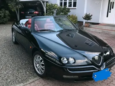 Gebraucht Alfa Romeo Spider 155 PS (114 kW) 1998 Schwarz Cabrio