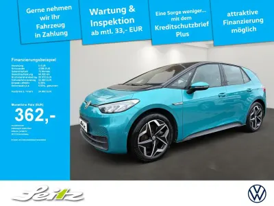 Gebraucht VW ID.3 Pro 150 kW (204 PS) 2022 Blau Kleinwagen