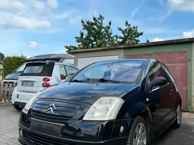Gebraucht Citroën C2 VTR Sport 73 PS (53 kW) 2004 Schwarz Kleinwagen