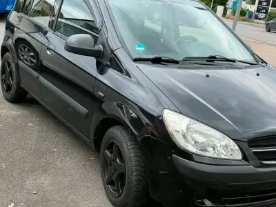 Gebraucht Hyundai Getz 50 PS (36 kW) 2007 Schwarz Kleinwagen