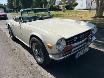 Gebraucht Triumph TR6 95 PS (69 kW) 1973 Weiß Cabrio