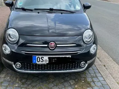 Occasion Fiat 500C Lounge 69 ch (50 kW) 2017 Noir Cabriolet