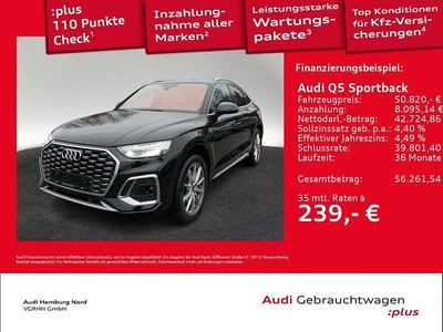 Gebraucht Audi Q5 Sportback S-Line 299 PS (219 kW) 2025 Schwarz SUV