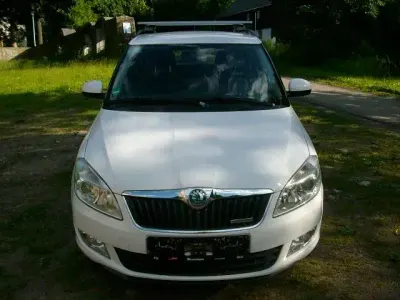 Gebraucht Skoda Fabia GreenLine 75 PS (55 kW) 2011 Weiß Kombi