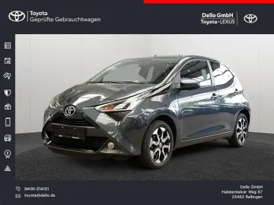 Używany Toyota Aygo Basis 72 KM (52 kW) 2019 Szary Hatchback