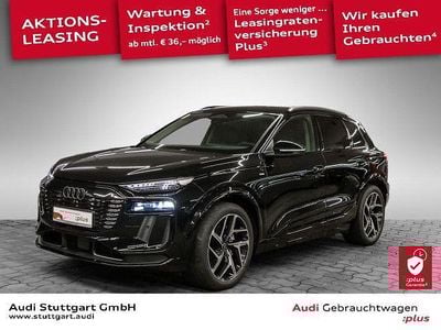 Mythosschwarz metallic Gebraucht 2025 Audi Q6 e-tron Performance SUV | 67.940 € (Guter Preis)