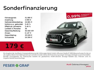 Gebraucht Audi Q3 Ambiente 150 PS (110 kW) 2025 Mythosschwarz metallic SUV
